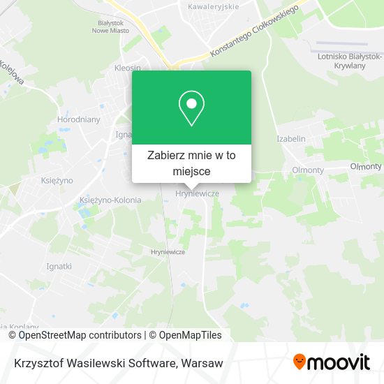 Mapa Krzysztof Wasilewski Software