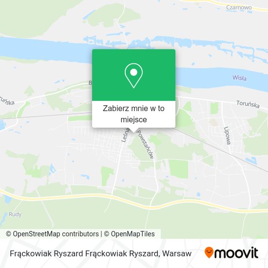 Mapa Frąckowiak Ryszard Frąckowiak Ryszard