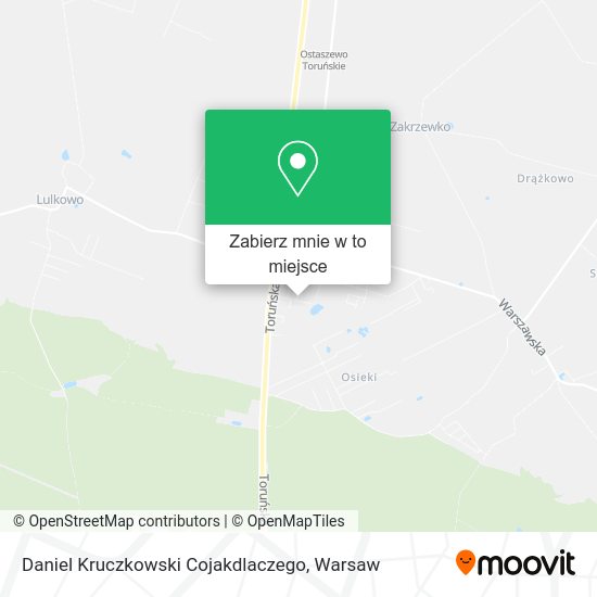 Mapa Daniel Kruczkowski Cojakdlaczego