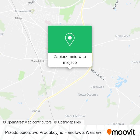 Mapa Przedsiebiorstwo Produkcyjno Handlowe