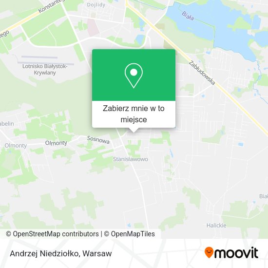 Mapa Andrzej Niedziołko