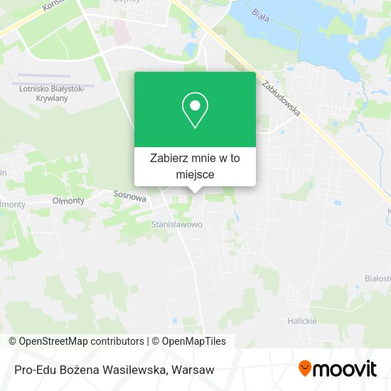 Mapa Pro-Edu Bożena Wasilewska