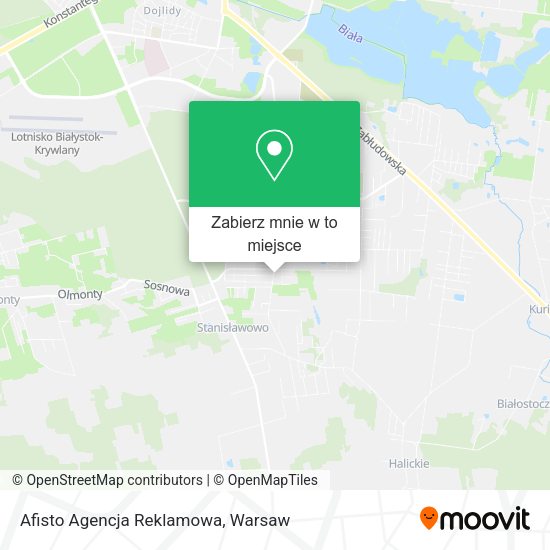 Mapa Afisto Agencja Reklamowa