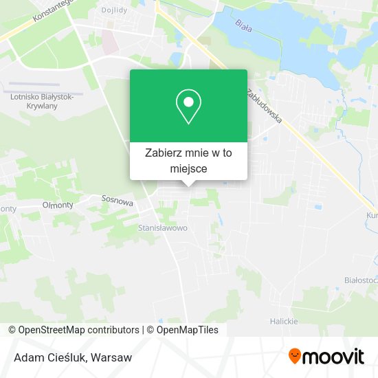 Mapa Adam Cieśluk