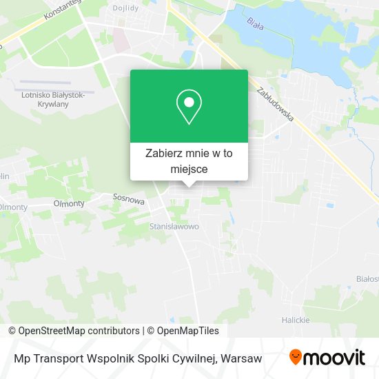 Mapa Mp Transport Wspolnik Spolki Cywilnej