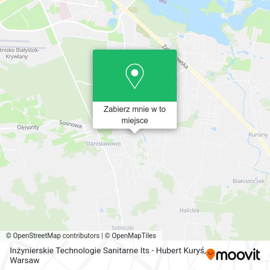 Mapa Inżynierskie Technologie Sanitarne Its - Hubert Kuryś