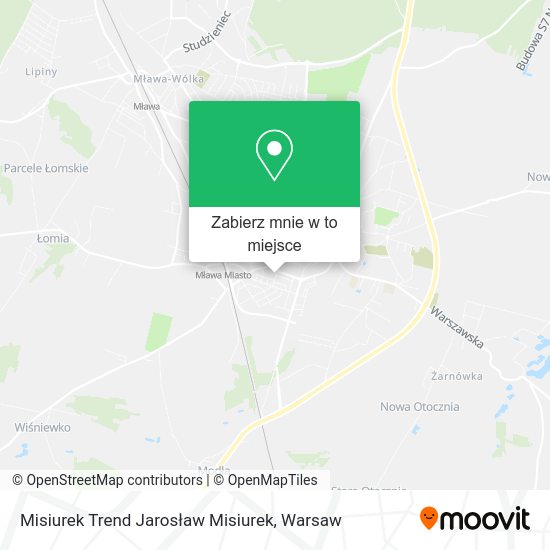 Mapa Misiurek Trend Jarosław Misiurek