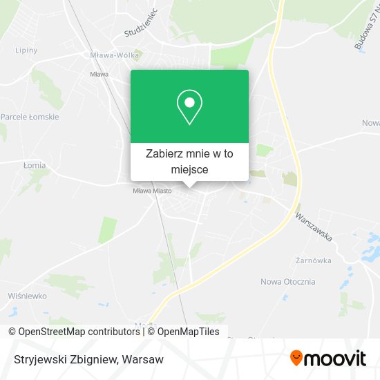 Mapa Stryjewski Zbigniew