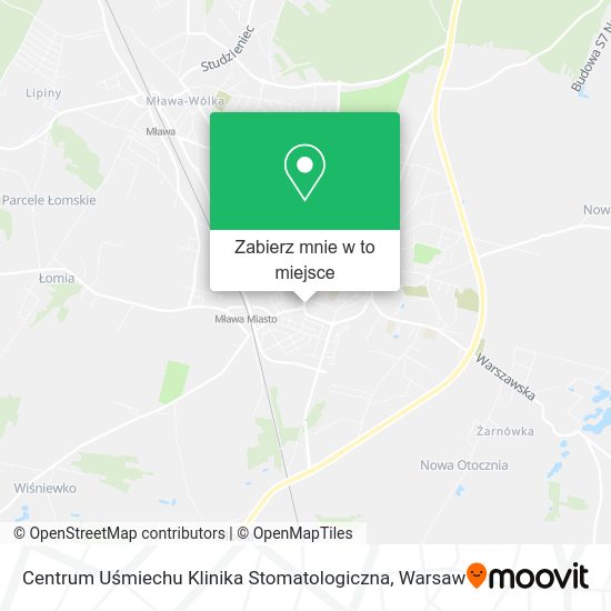 Mapa Centrum Uśmiechu Klinika Stomatologiczna