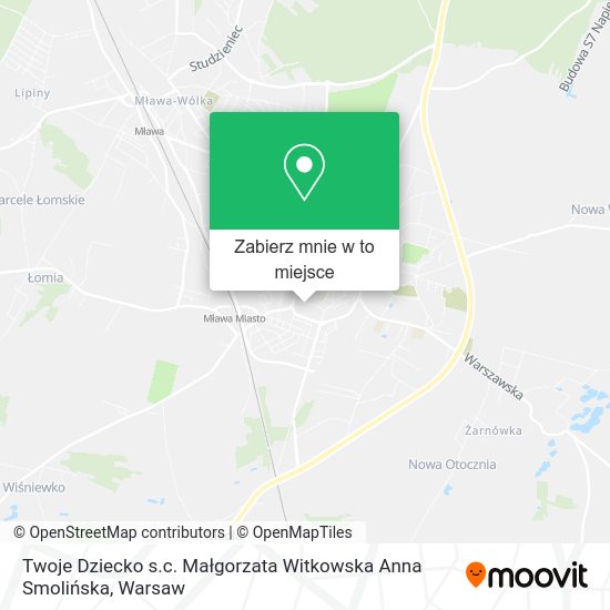 Mapa Twoje Dziecko s.c. Małgorzata Witkowska Anna Smolińska