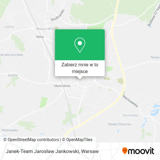 Mapa Janek-Team Jarosław Jankowski