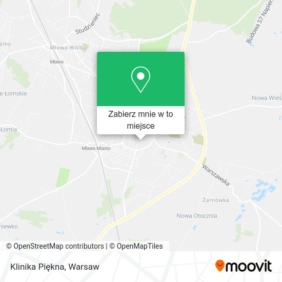 Mapa Klinika Piękna