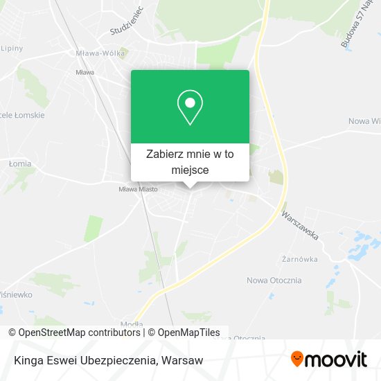 Mapa Kinga Eswei Ubezpieczenia