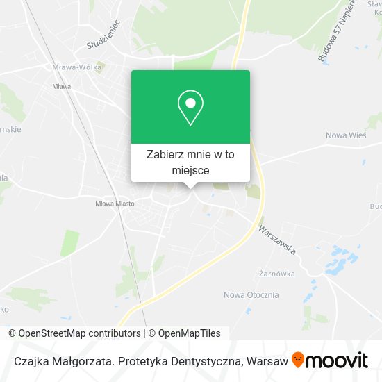 Mapa Czajka Małgorzata. Protetyka Dentystyczna