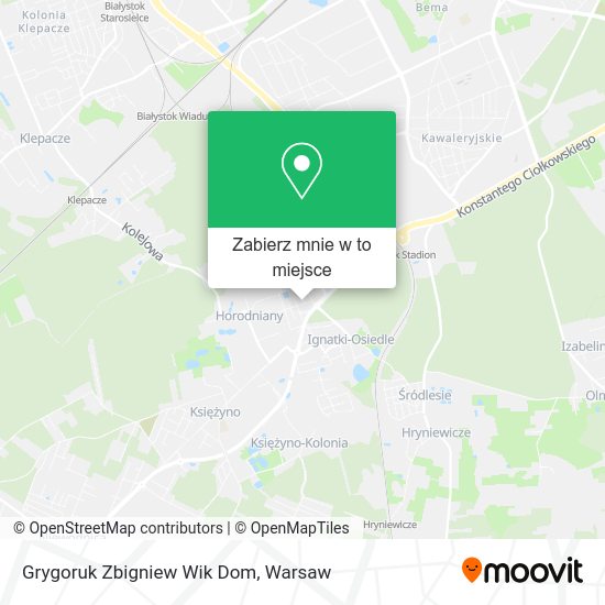 Mapa Grygoruk Zbigniew Wik Dom