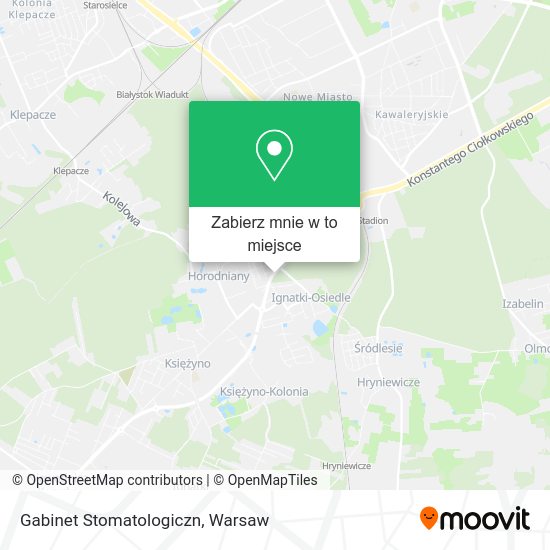 Mapa Gabinet Stomatologiczn