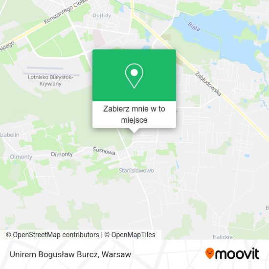 Mapa Unirem Bogusław Burcz