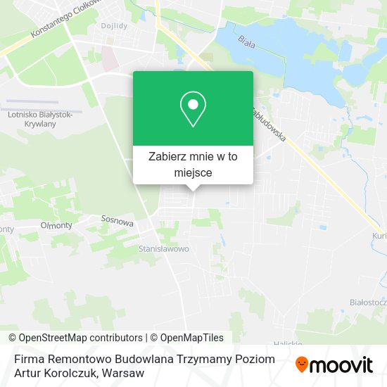 Mapa Firma Remontowo Budowlana Trzymamy Poziom Artur Korolczuk