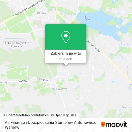 Mapa As Finanse i Ubezpieczenia Stanisław Antonowicz