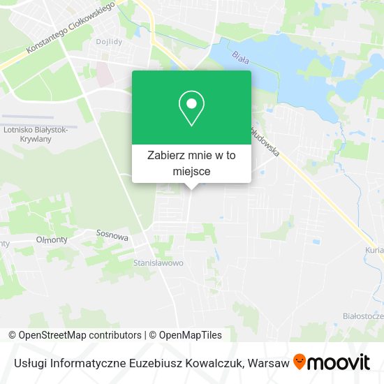 Mapa Usługi Informatyczne Euzebiusz Kowalczuk