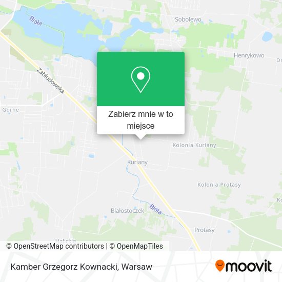 Mapa Kamber Grzegorz Kownacki