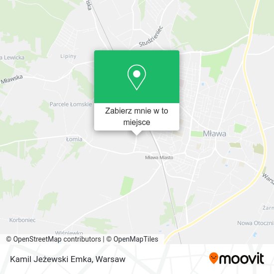 Mapa Kamil Jeżewski Emka