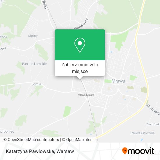 Mapa Katarzyna Pawłowska