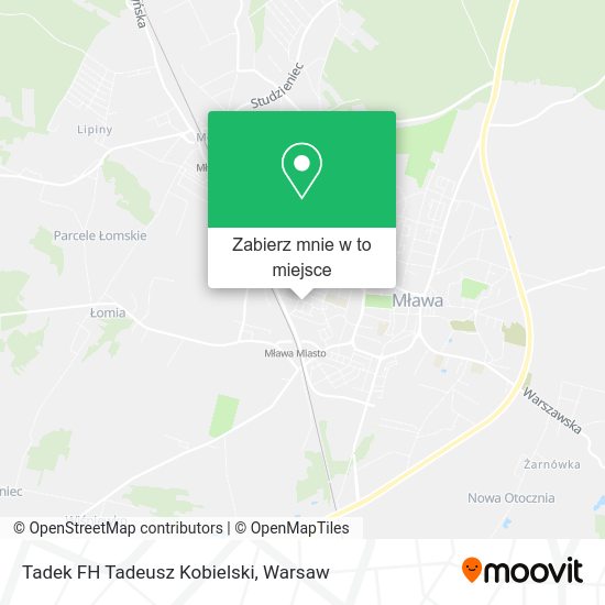 Mapa Tadek FH Tadeusz Kobielski