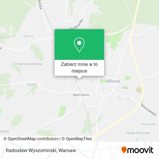 Mapa Radosław Wyszomirski