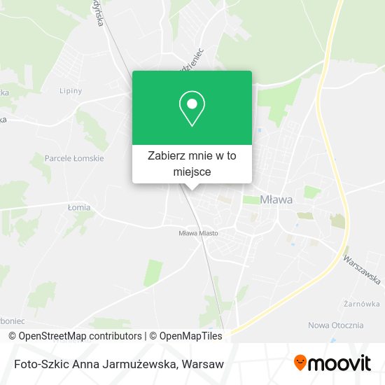 Mapa Foto-Szkic Anna Jarmużewska