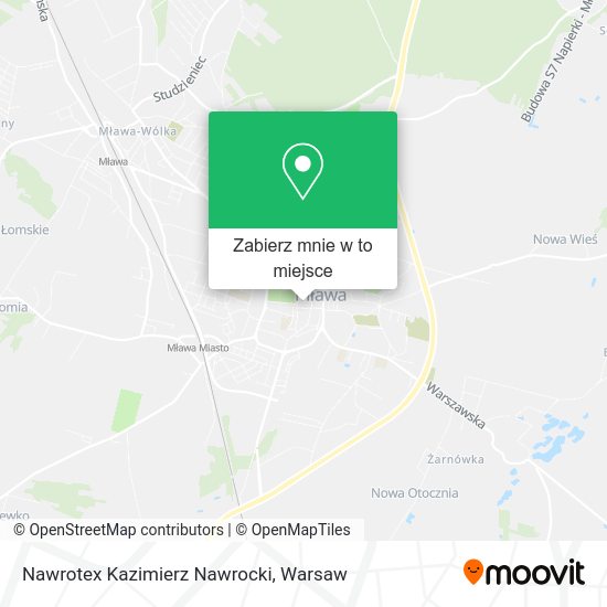 Mapa Nawrotex Kazimierz Nawrocki