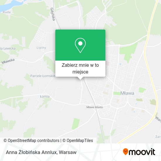 Mapa Anna Żłobińska Annlux