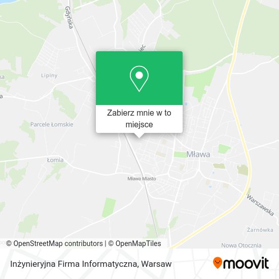 Mapa Inżynieryjna Firma Informatyczna