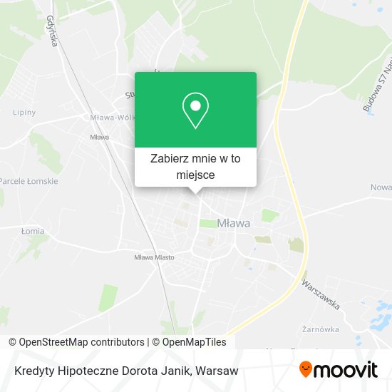 Mapa Kredyty Hipoteczne Dorota Janik