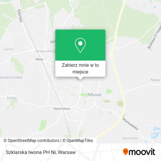 Mapa Szklarska Iwona PH Ni