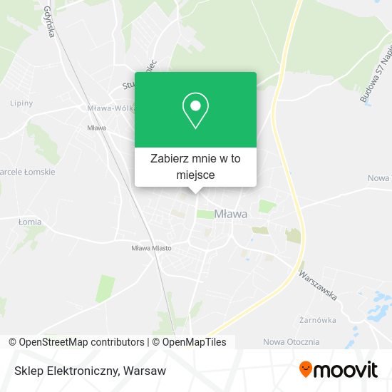 Mapa Sklep Elektroniczny