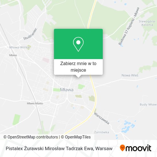 Mapa Pistalex Żurawski Mirosław Tadrzak Ewa