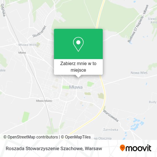 Mapa Roszada Stowarzyszenie Szachowe