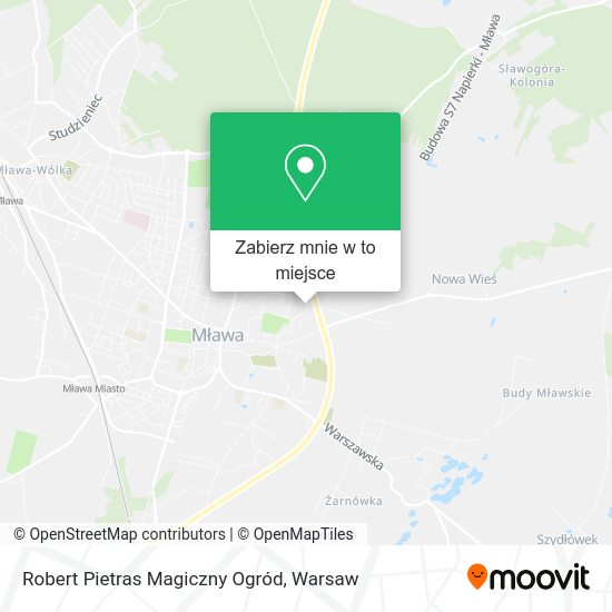 Mapa Robert Pietras Magiczny Ogród