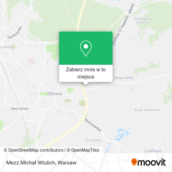 Mapa Mezz Michał Wtulich