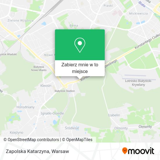 Mapa Zapolska Katarzyna