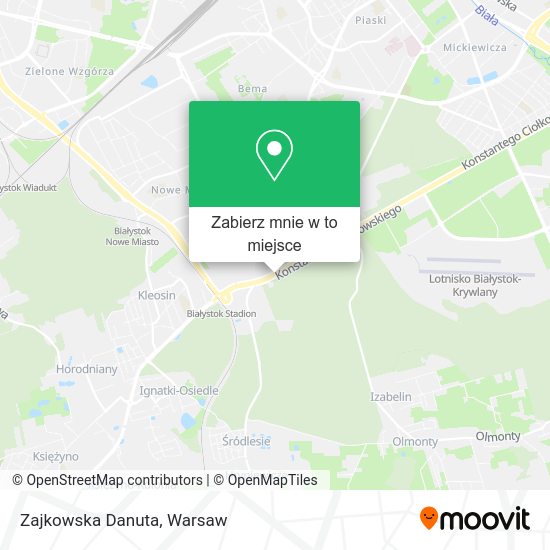 Mapa Zajkowska Danuta