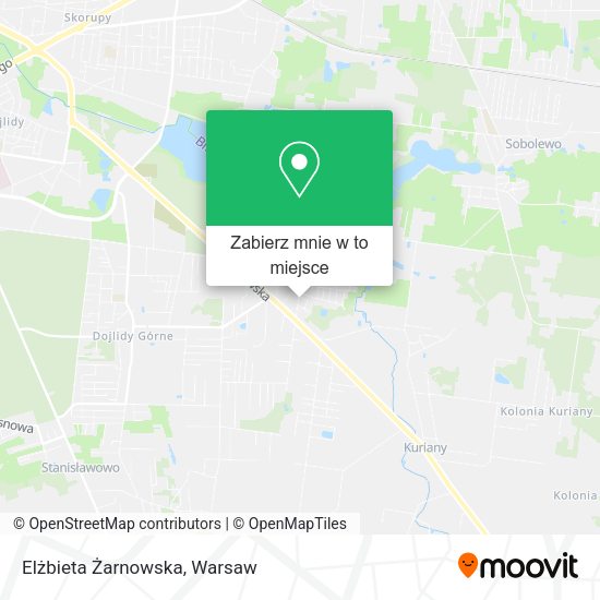 Mapa Elżbieta Żarnowska