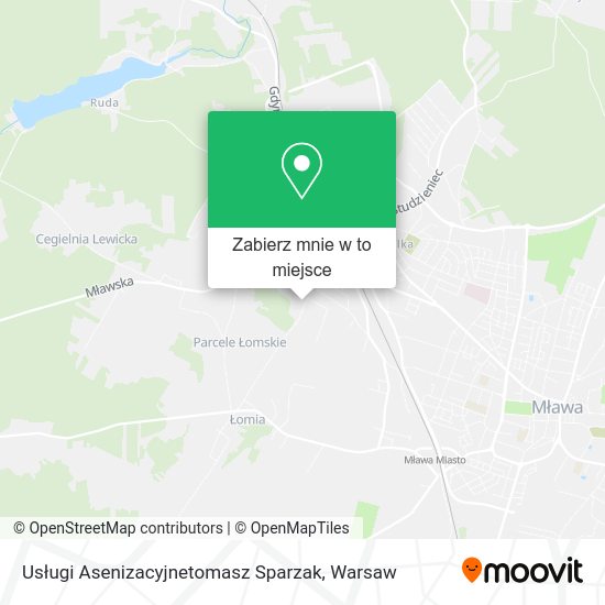 Mapa Usługi Asenizacyjnetomasz Sparzak