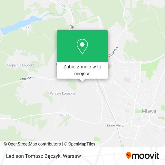 Mapa Ledison Tomasz Bączyk