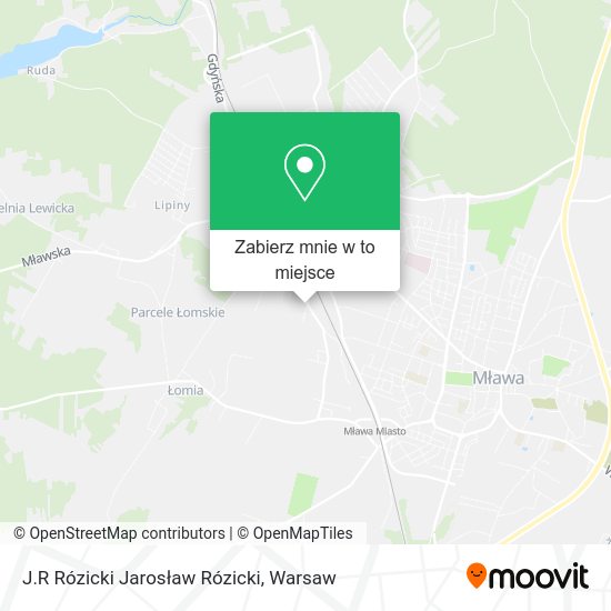 Mapa J.R Rózicki Jarosław Rózicki