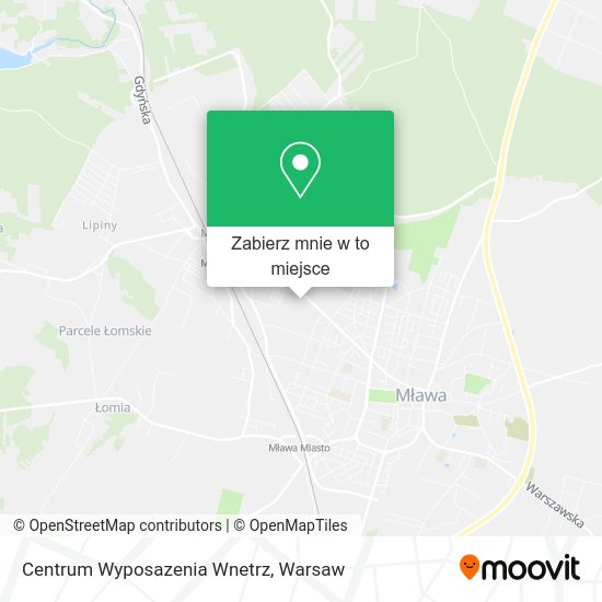 Mapa Centrum Wyposazenia Wnetrz