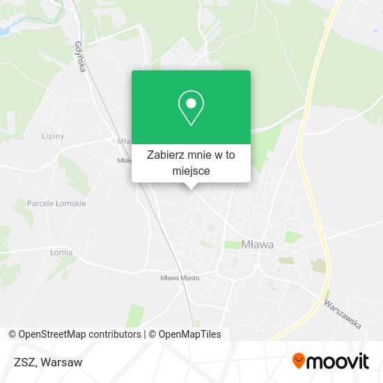 Mapa ZSZ