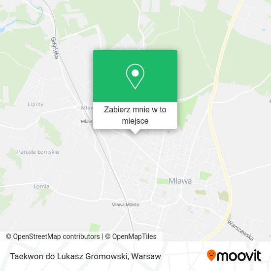 Mapa Taekwon do Lukasz Gromowski