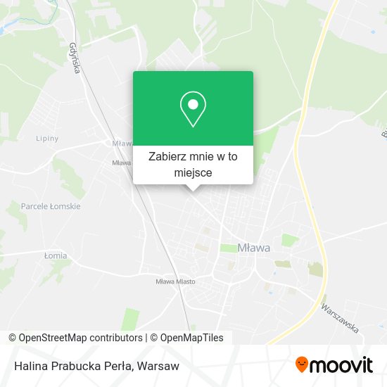 Mapa Halina Prabucka Perła